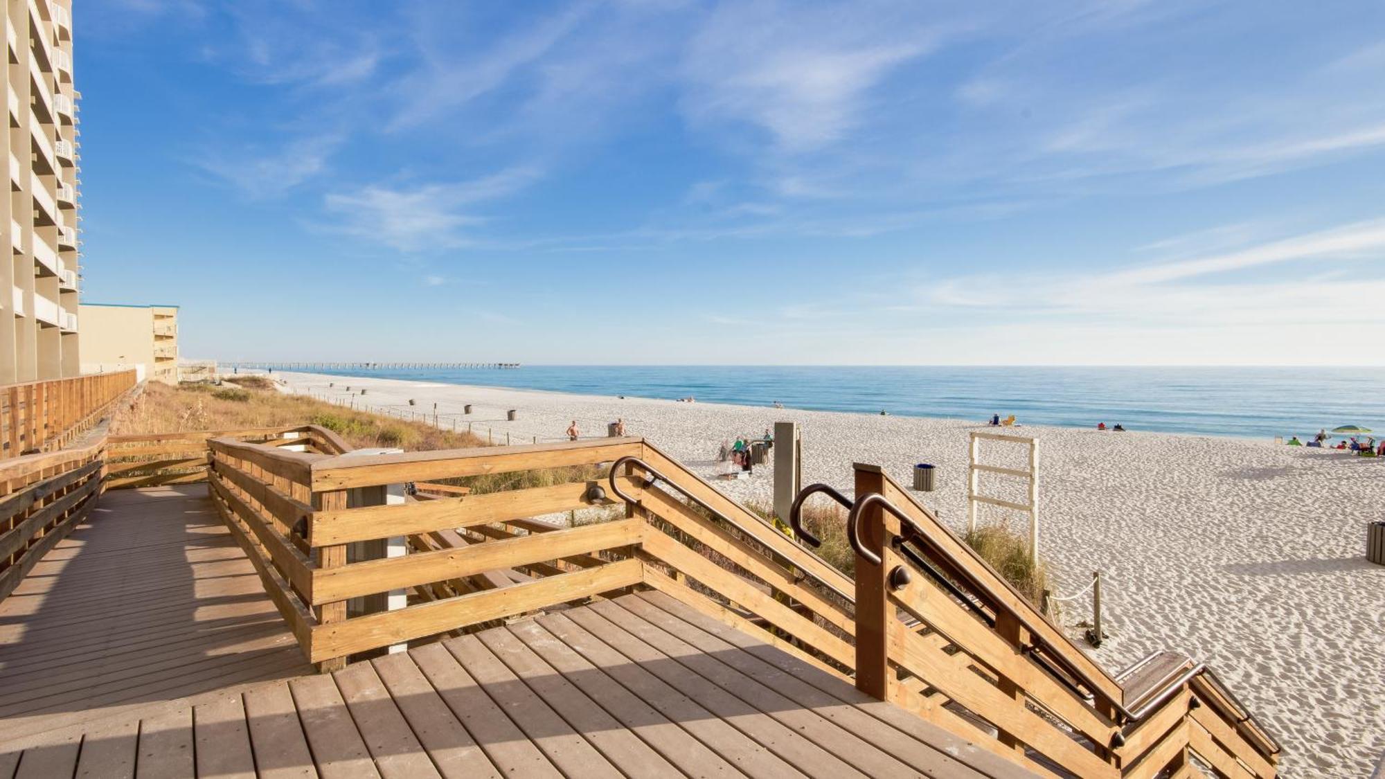 Tidewater Escape: 1Br/2Ba Beachfront Condo, Sleeps 6, Gulf Views & Comfort! Panama City Beach Ngoại thất bức ảnh