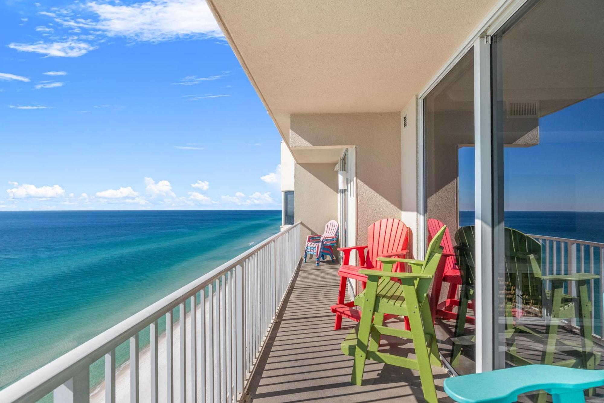 Tidewater Escape: 1Br/2Ba Beachfront Condo, Sleeps 6, Gulf Views & Comfort! Panama City Beach Ngoại thất bức ảnh