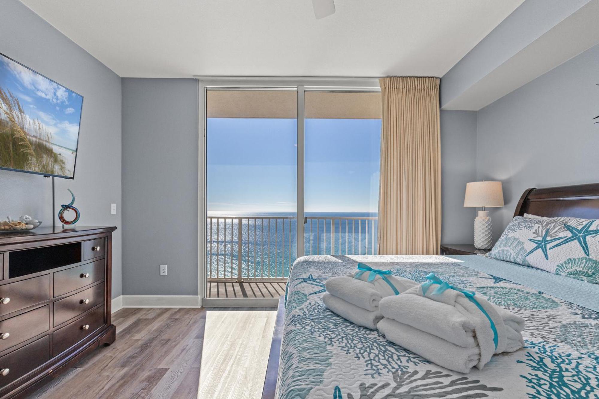 Tidewater Escape: 1Br/2Ba Beachfront Condo, Sleeps 6, Gulf Views & Comfort! Panama City Beach Ngoại thất bức ảnh