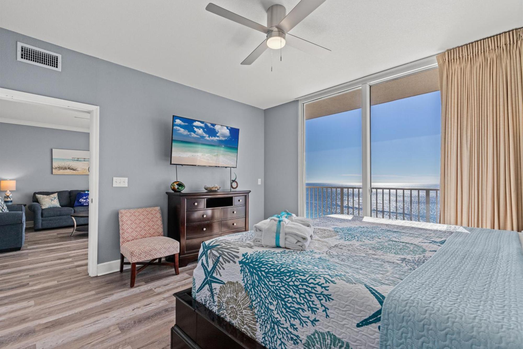 Tidewater Escape: 1Br/2Ba Beachfront Condo, Sleeps 6, Gulf Views & Comfort! Panama City Beach Ngoại thất bức ảnh