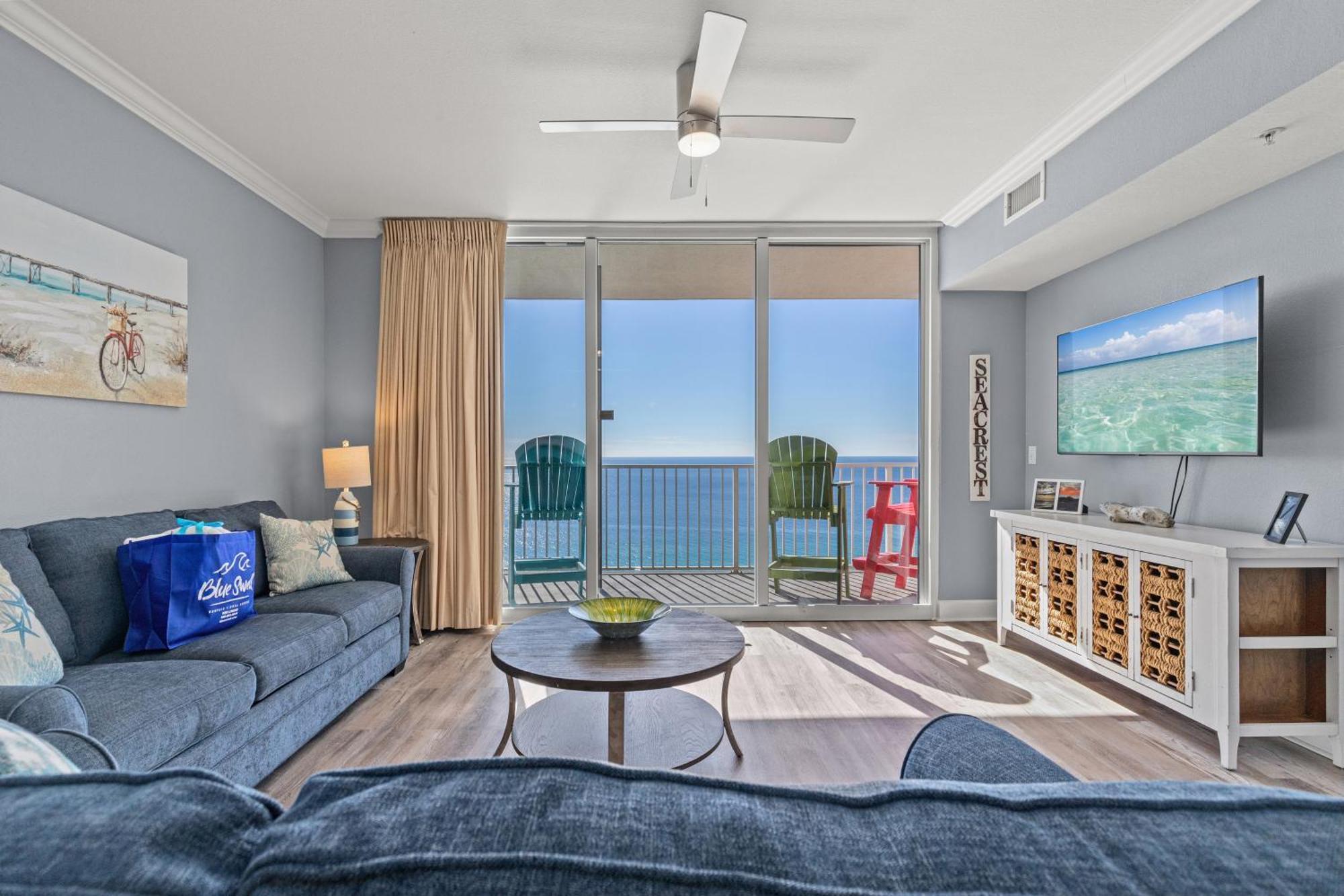 Tidewater Escape: 1Br/2Ba Beachfront Condo, Sleeps 6, Gulf Views & Comfort! Panama City Beach Ngoại thất bức ảnh